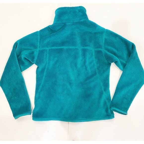 Patagonia Synchilla Snap Neck Fleece Pullover Green women’s  size Small - Picture 2 of 5
